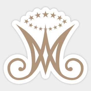 Auspice Maria Sticker